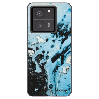 Picasee Μαύρη θήκη σιλικόνης για Xiaomi 13T - Organic blue