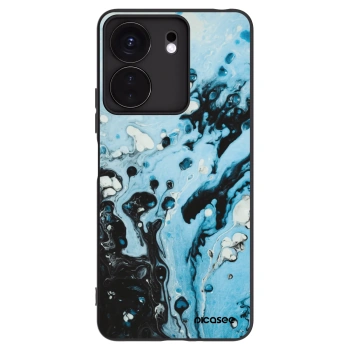 Picasee Μαύρη θήκη σιλικόνης για Xiaomi Redmi 13C 4G - Organic blue