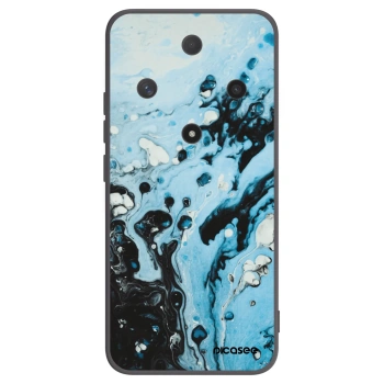 Picasee Μαύρη θήκη σιλικόνης για Honor Magic6 Lite 5G - Organic blue
