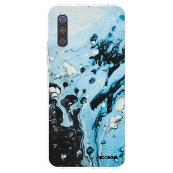 Picasee διαφανής θήκη σιλικόνης Xiaomi Mi 9 - Organic blue