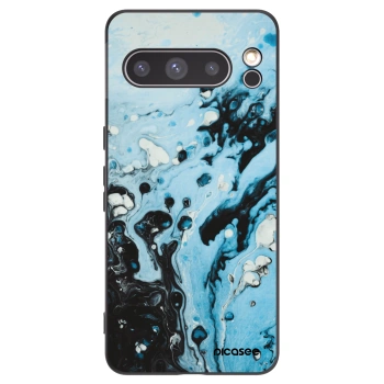 Picasee Μαύρη θήκη σιλικόνης για Google Pixel 8 Pro - Organic blue