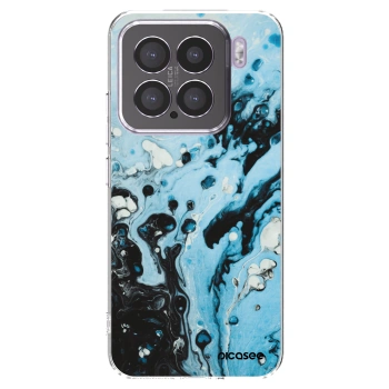 Picasee διαφανής θήκη σιλικόνης Xiaomi 15 - Organic blue