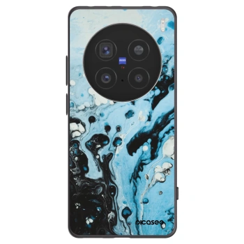 Picasee Μαύρη θήκη σιλικόνης για Vivo X200 Pro - Organic blue