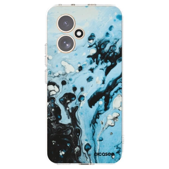 Picasee διαφανής θήκη σιλικόνης Honor 400 5G - Organic blue