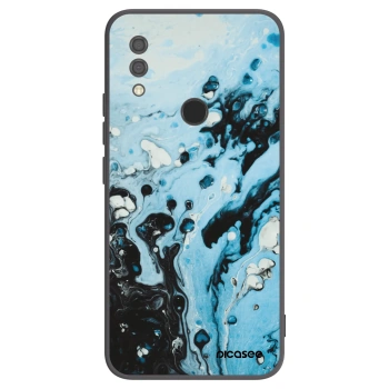 Picasee Μαύρη θήκη σιλικόνης για Xiaomi Redmi 7 - Organic blue