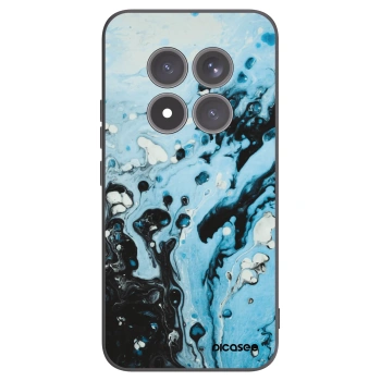 Picasee Μαύρη θήκη σιλικόνης για Xiaomi Redmi Note 15 Pro+ - Organic blue