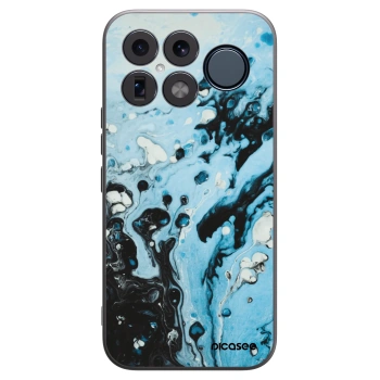 Picasee Μαύρη θήκη σιλικόνης για Xiaomi Poco F8 Ultra - Organic blue