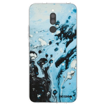 Picasee διαφανής θήκη σιλικόνης Xiaomi Redmi 8 - Organic blue