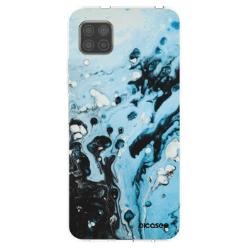 Picasee διαφανής θήκη σιλικόνης Huawei P40 Lite - Organic blue