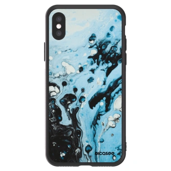 Picasee ULTIMATE CASE για Apple iPhone X/XS - Organic blue