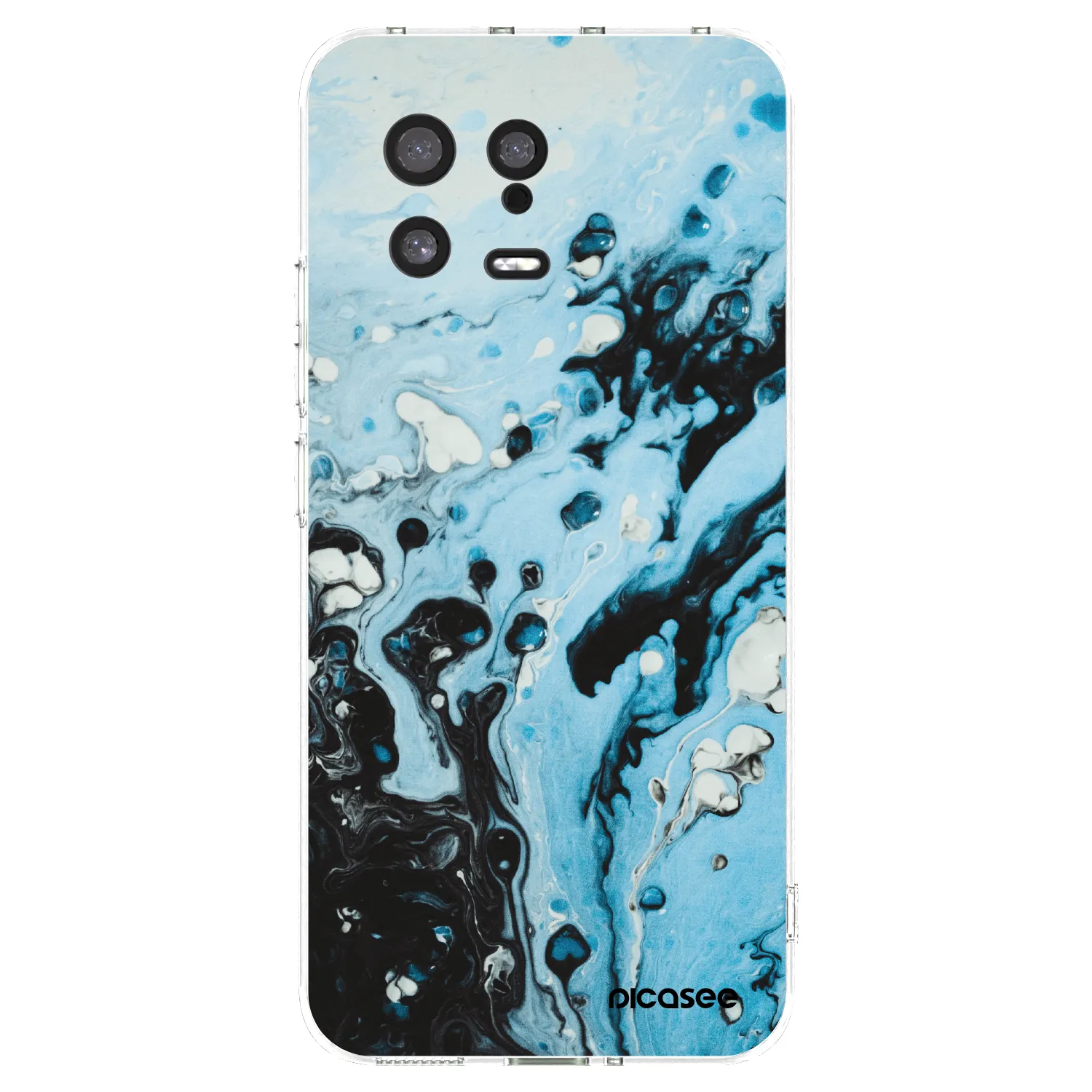 Picasee διαφανής θήκη σιλικόνης Xiaomi 13 - Organic blue