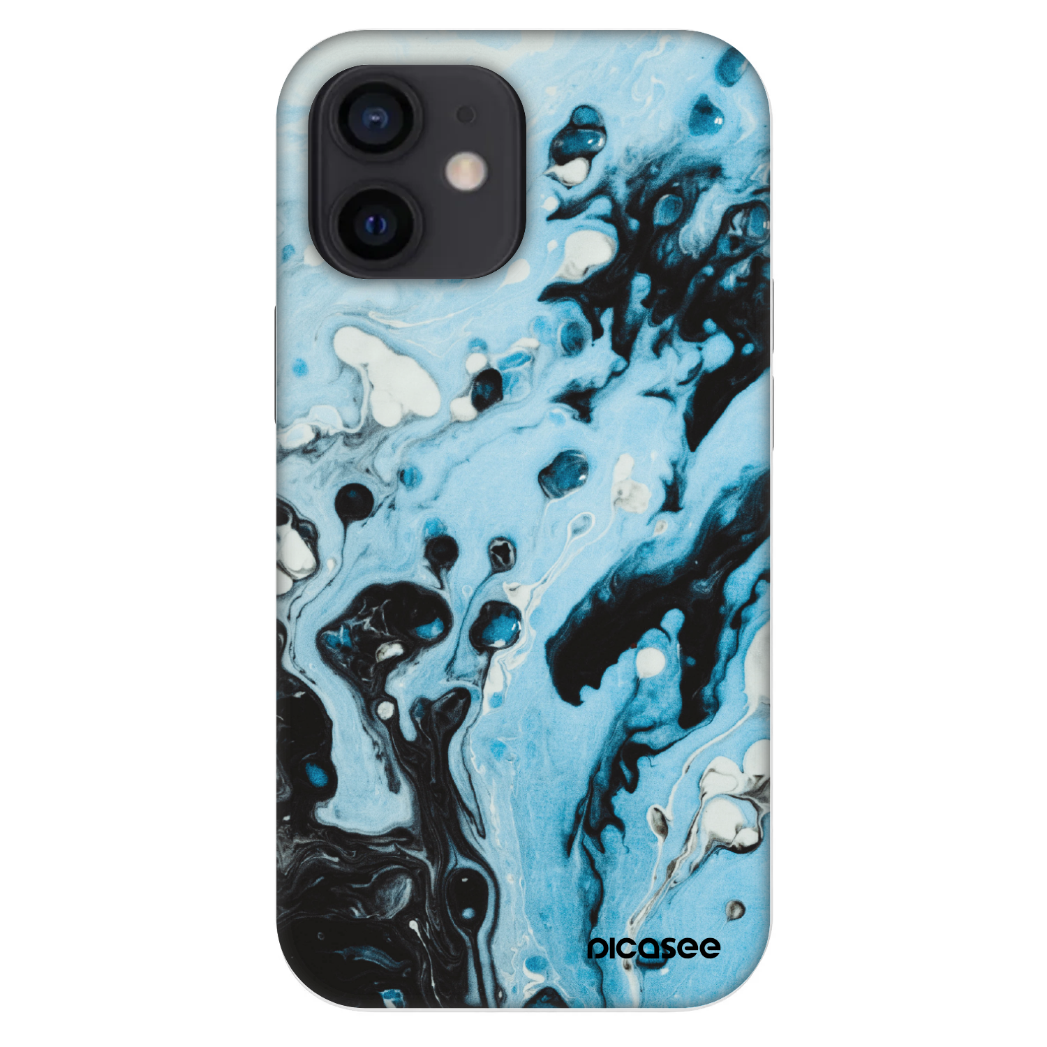 Picasee Fashion Case για Apple iPhone 12 mini - Organic blue