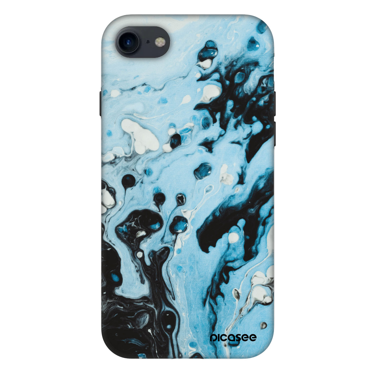 Picasee Fashion Case για Apple iPhone SE 2022 - Organic blue