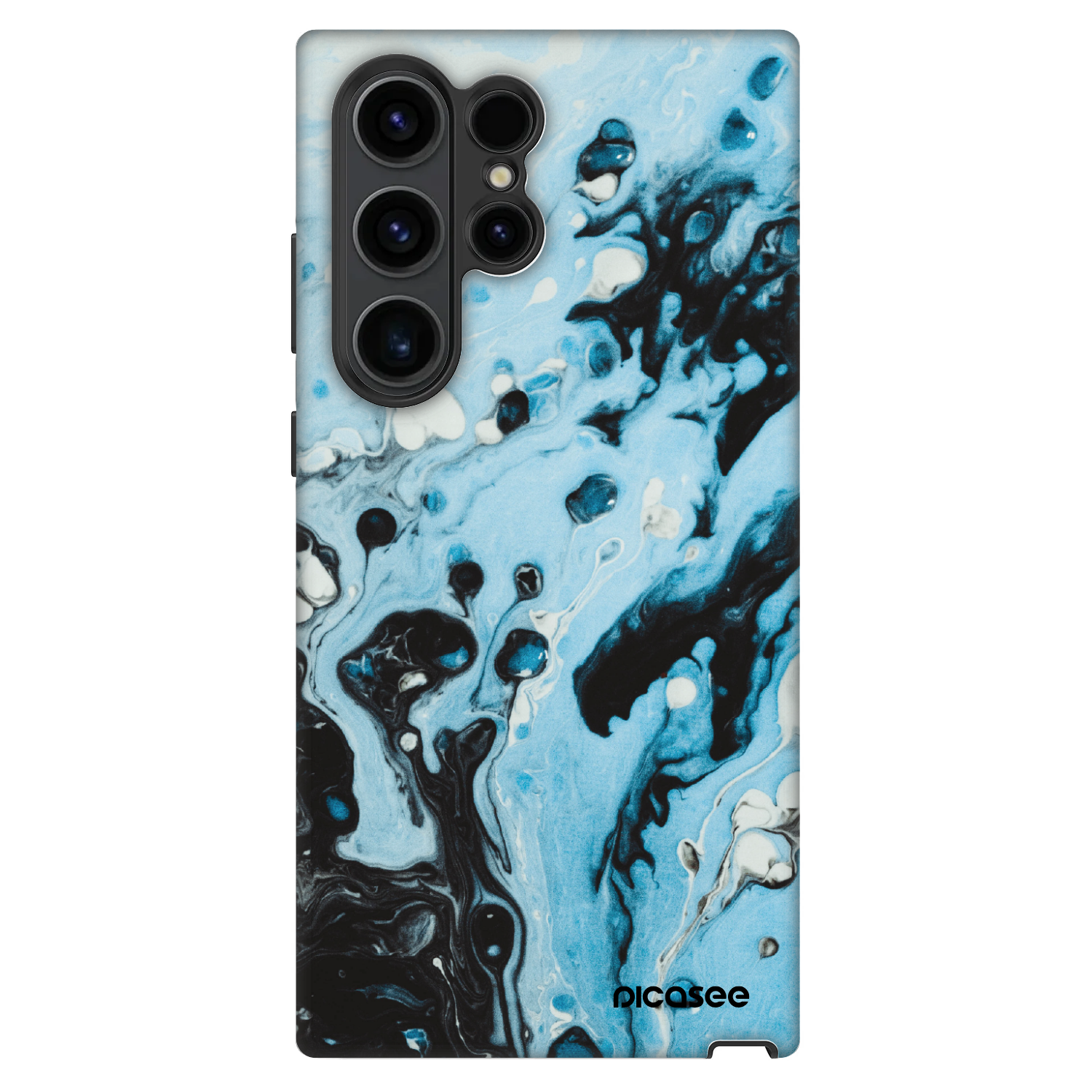 Picasee Fashion Case για Samsung Galaxy S23 Ultra 5G - Organic blue