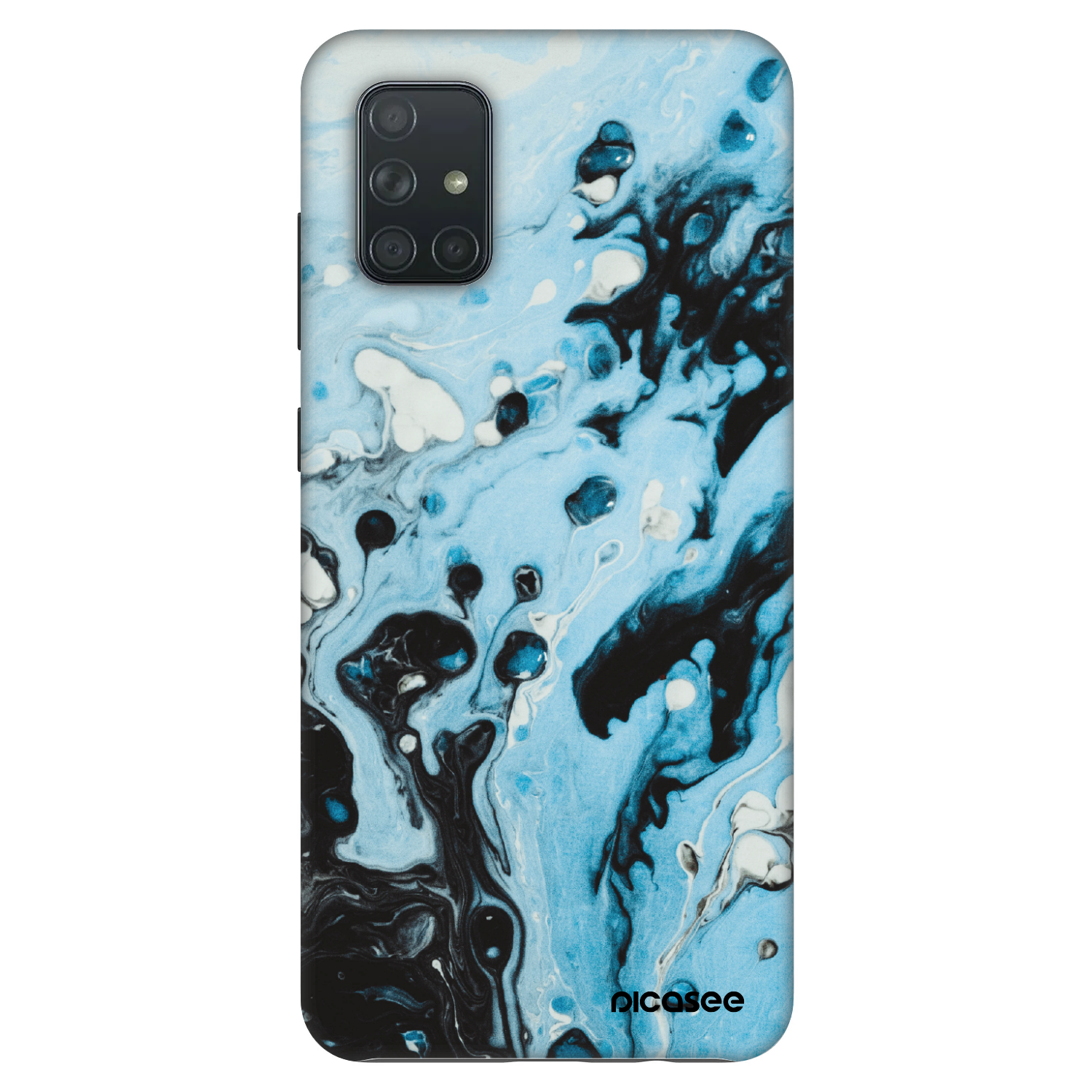 Picasee Fashion Case για Samsung Galaxy A71 A715F - Organic blue