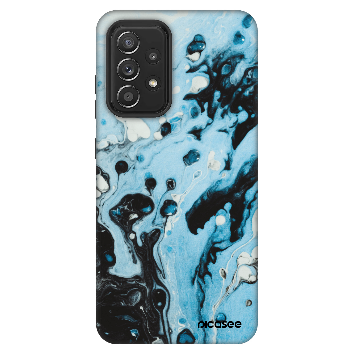 Picasee Fashion Case για Samsung Galaxy A52 5G A525F - Organic blue