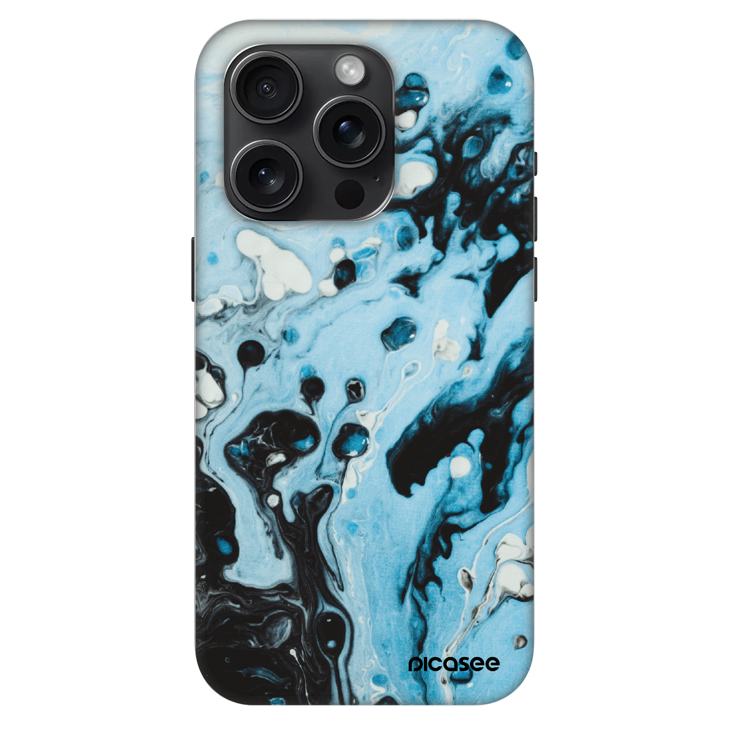 Picasee Fashion Case MagSafe για Apple iPhone 15 Pro - Organic blue