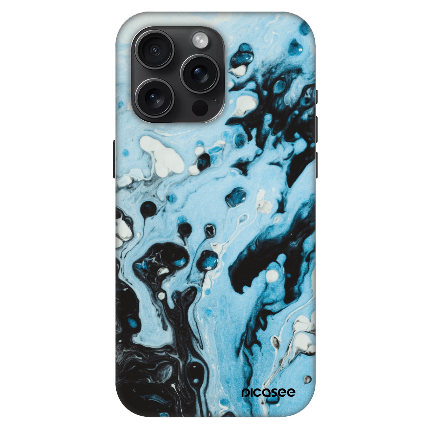 Picasee Fashion Case MagSafe για Apple iPhone 15 Pro Max - Organic blue