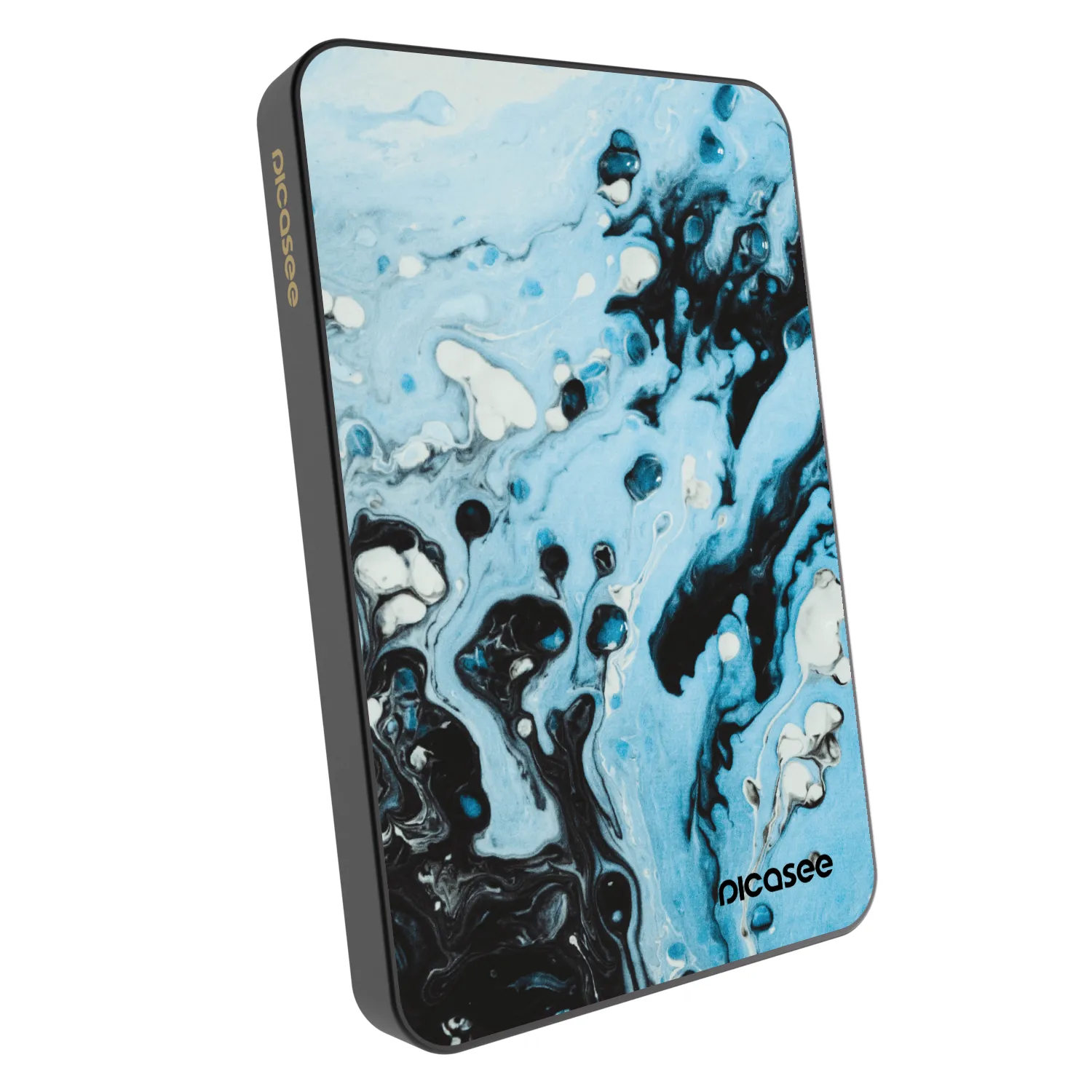 Picasee Powerbank με MagSafe 5 000 mAh Γκρί - Organic blue