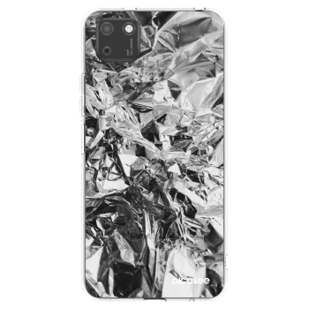Picasee διαφανής θήκη σιλικόνης Huawei Y5P - Chrome