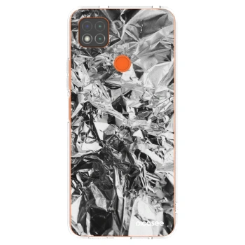 Picasee διαφανής θήκη σιλικόνης Xiaomi Redmi 9C - Chrome