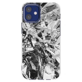 Picasee διαφανής θήκη σιλικόνης Apple iPhone 12 mini - Chrome