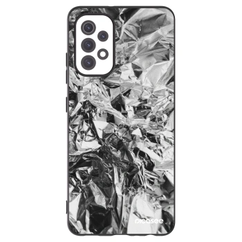 Picasee Μαύρη θήκη σιλικόνης για Samsung Galaxy A32 5G A326B - Chrome