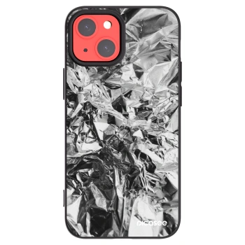 Picasee Μαύρη θήκη σιλικόνης για Apple iPhone 13 mini - Chrome