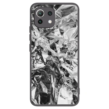 Picasee Μαύρη θήκη σιλικόνης για Xiaomi 11 Lite 5G NE - Chrome