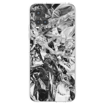 Picasee διαφανής θήκη σιλικόνης Vivo Y33s - Chrome