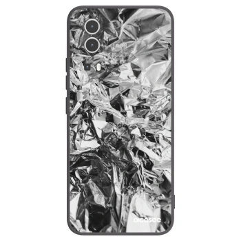 Picasee Μαύρη θήκη σιλικόνης για Vivo Y72 5G - Chrome