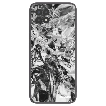 Picasee Μαύρη θήκη σιλικόνης για Realme 8i - Chrome