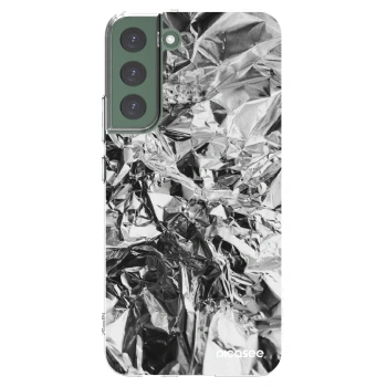 Picasee διαφανής θήκη σιλικόνης Samsung Galaxy S22+ 5G - Chrome