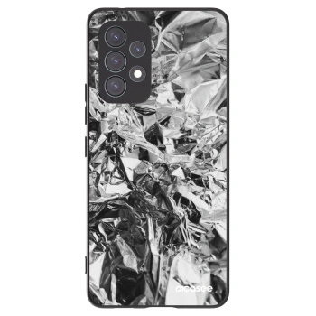 Picasee Μαύρη θήκη σιλικόνης για Samsung Galaxy A53 5G A536 - Chrome