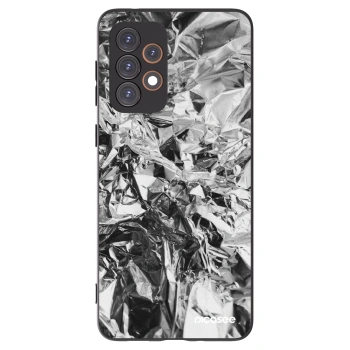 Picasee Μαύρη θήκη σιλικόνης για Samsung Galaxy A33 5G A336 - Chrome
