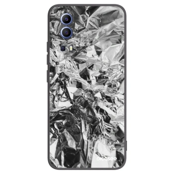 Picasee Μαύρη θήκη σιλικόνης για Vivo Y52 5G - Chrome