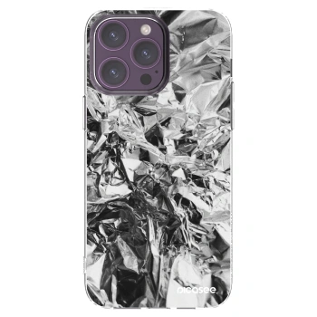 Picasee διαφανής θήκη σιλικόνης Apple iPhone 14 Pro Max - Chrome