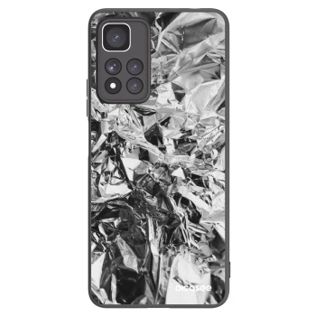 Picasee Μαύρη θήκη σιλικόνης για Xiaomi Redmi Note 11 Pro+ 5G - Chrome