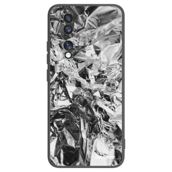 Picasee Μαύρη θήκη σιλικόνης για Honor 70 - Chrome
