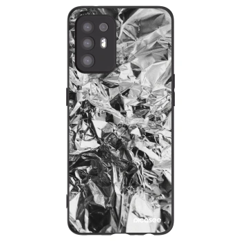 Picasee Μαύρη θήκη σιλικόνης για OPPO A94 5G - Chrome