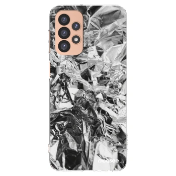 Picasee διαφανής θήκη σιλικόνης Samsung Galaxy A23 A236B 5G - Chrome