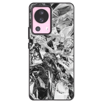 Picasee Μαύρη θήκη σιλικόνης για Xiaomi 13 Lite - Chrome