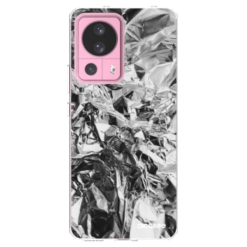 Picasee διαφανής θήκη σιλικόνης Xiaomi 13 Lite - Chrome