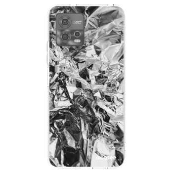 Picasee διαφανής θήκη σιλικόνης Motorola Moto G72 - Chrome