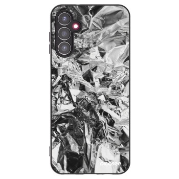 Picasee Μαύρη θήκη σιλικόνης για Samsung Galaxy A14 4G A145R - Chrome