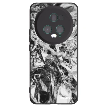 Picasee Μαύρη θήκη σιλικόνης για Honor Magic5 Pro - Chrome