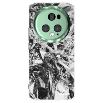 Picasee διαφανής θήκη σιλικόνης Honor Magic5 Pro - Chrome