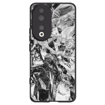 Picasee Μαύρη θήκη σιλικόνης για Honor 90 5G - Chrome