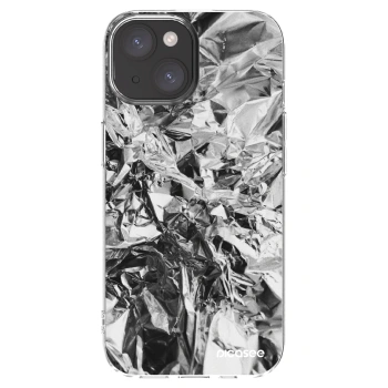 Picasee διαφανής θήκη σιλικόνης Apple iPhone 15 - Chrome