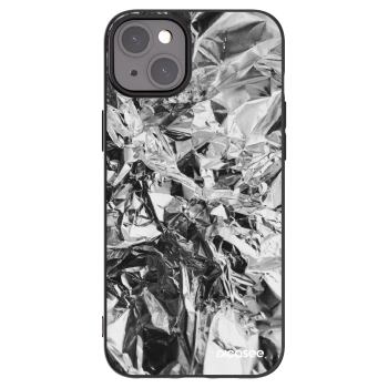 Picasee Μαύρη θήκη σιλικόνης για Apple iPhone 15 Plus - Chrome